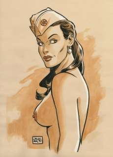 Arroyo. Illustration originale Buck Danny | BDEnchères