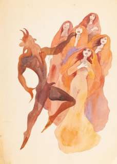 Julitta Karwowska-Wnuczak (1935) | Julitta Karwowska-Wnuczak | Satyr i kobiety | Desa Unicum