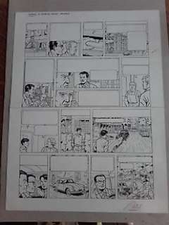 Taymans André | Planche originale (p.3)  - Lefranc T17  - Le Maître de L’Atome  - (2006) | Catawiki