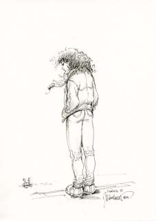 Bosschaert, Jan | Original illustration  - Sam  - Road Kill VI  - (2014) | Catawiki