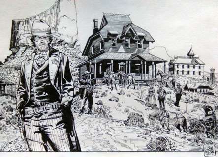 Wilson, Colin | Original illustration  - Blueberry  - (2016) | Catawiki