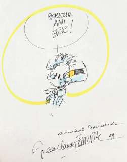 Fournier | Spirou 29 (ré 93) agrémenté d’une illustration… | AZ auction