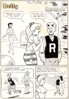 Dan DeCarlo Archie’s Girls Betty and Veronica #75 Complete 6-Page Story Original Art (Archie Comics, 1962) | Heritage