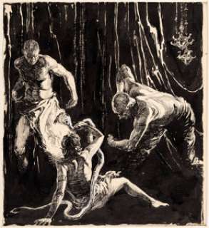 Austin Briggs - Fantasy Illustration Original Art (King Features Syndicate, c. 1930s). A splendid pen-and-ink, - | Heritage