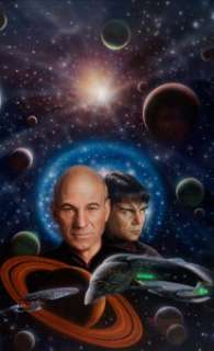 Keith Birdsong Star Trek: the Next Generation #26 "The Romulan Prize" Paperback Novel Cover Original - | Heritage