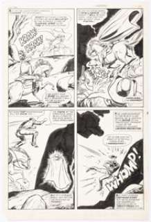 Dick Ayers and Vince Colletta Ghost Rider #5 Story Page 17 Original Art (Marvel, 1967). Taken over from a - | Heritage