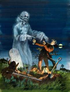 George Wilson Boris Karloff: Tales of Mystery Story Digest Magazine #1 Cover Painting Original Art (Gold Key, - | Heritage