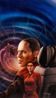 Keith Birdsong Star Trek: Deep Space Nine #10 "Valhalla" Paperback Novel Cover Painting Original Art - | Heritage