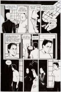 Terry Moore Strangers in Paradise #36 Story Page 2 Original Art Panel Page (Abstract Studio, 2000). A striking - | Heritage