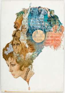 Ted Coconis Lady Caroline Lamb Movie Poster Painting Original Art (Pulsar Productions/MGM, 1972).... | Heritage