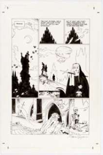 P. Craig Russell Hellboy: The Vampire of Prague Page 1 Original Art (Dark Horse, 2007).... | Heritage