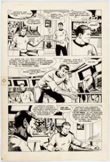 Neal Adams Studio Star Trek: Passage to Moauv PR-25 Partial Story Original Art Group of 3 (Power Records, 1975).... (Total: 3 Original Art) | Heritage