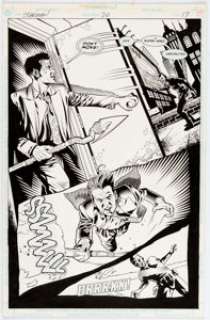 Tony Harris and Wade von Grawbadger Starman #20 Story Page 17 Original Art (DC Comics, 1996).... | Heritage