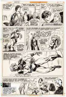 Alfredo Alcala Captain Marvel #35 Story Page 17 Original Art (Marvel Comics, 1974).... | Heritage