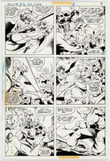 Joe Staton and Bob Layton All-Star Comics #72 Story Page 6 Huntress and Power Girl Original Art (DC, 1978).... | Heritage