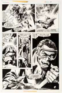 Gene Colan and Tom Palmer Tomb of Dracula #49 Story Page 6 Blade Original Art (Marvel, 1976).... | Heritage