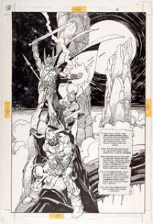 Gil Kane The Ring of the Nibelung #1 Splash Page 8 Original Art (DC, 1989).... | Heritage