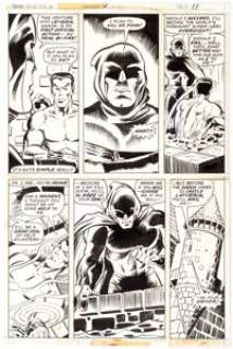 Herb Trimpe and Pablo Marcos Super-Villain Team-Up #7 Story Page 11 Original Art (Marvel Comics, 1976).... | Heritage