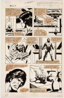 John Buscema The Savage Sword of Conan #65 Story Page 6 Original Art (Marvel, 1981).... | Heritage
