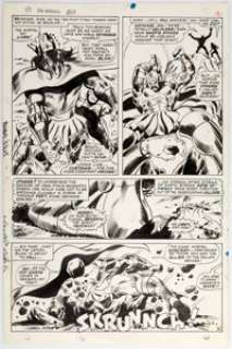 John Buscema The Avengers #50 Story Page 9 Original Art (Marvel, 1968).... | Heritage