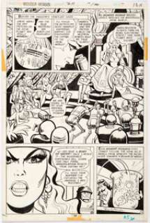 Ric Estrada and Vince Colletta Wonder Woman #211 Story Page 5 Original Art (DC, 1974).... | Heritage