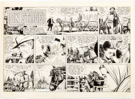 Leonard Starr Mary Perkins, On Stage Sunday Comic Strip Original Art dated 8-27-61 (Chicago Tribune, 1961).... | Heritage