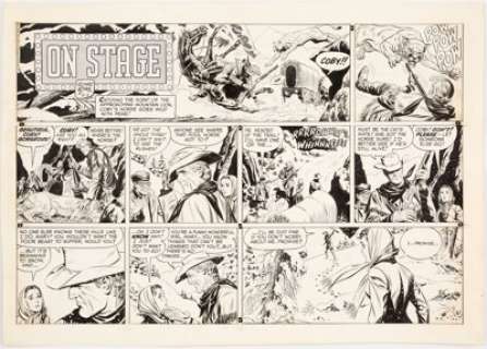 Leonard Starr Mary Perkins, On Stage Sunday Comic Strip Original Art dated 9-3-61 (Chicago Tribune, 1961).... | Heritage