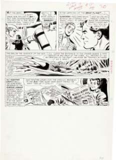 Mike Sekowsky and Bernard Sachs Justice League of America #13 Story Page 26 Original Art (DC, 1962).... | Heritage