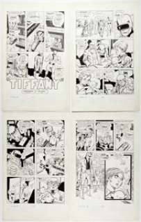 Dick Ayers Doctor Solar, Man of the Atom #34 Complete Unpublished 8-Page Story "Tiffany" Original Art (Western Com... (Total: 8 Original Art) | Heritage