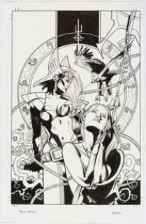 J. G. Jones Aria Angela #1 Cover Variant Original Art (Image, 2000).... | Heritage