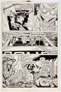 John Romita Jr. and Al Williamson Daredevil #265 Story Page 3 Original Art (Marvel, 1989).... | Heritage