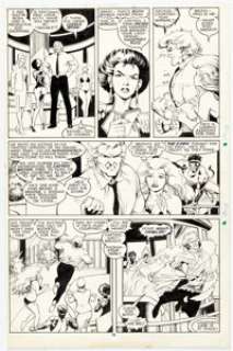 Alan Davis and Paul Neary Excalibur #4 Page 15 Original Art (Marvel, 1989). The team learns that flamboyant contract - | Heritage