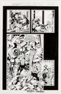  - Tom Lyle and Robert Jones Spider-Man: Venom Agenda #1 Page 32 Original Art (Marvel, 1998). Featuring Venom, -