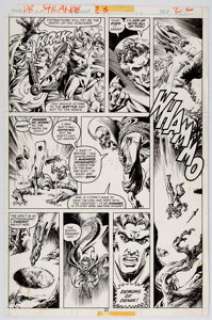 Jim Starlin and Rudy Nebres Doctor Strange #23 Story Page 22 Original Art (Marvel Comics, 1977... | Heritage