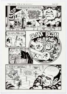  - Roger Langridge Hellboy: Weird Tales #4 "Abe Sapien:" Story Pages 4-5 Original Art Group of 2 (Dark Horse, 2003).... (Total: 2 Original Art)