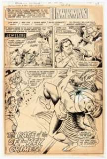 Murphy Anderson Detective Comics #480 "Hawkman" Splash Page Original Art (DC Comics, 1978).... | Heritage