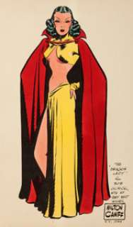 Milton Caniff - The Dragon Lady from Terry and the Pirates Hand-Colored Print Original Art (1973).... | Heritage