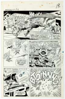 Don Heck and Frank Giacoia (as Frankie Ray) Avengers #27 Story Page 15 Original Art (Marvel, 1966).... | Heritage