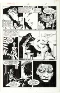  - Dan Lawlis and Bob Wiacek Strange Tales #16 Partial Story Pages 7-11 Cloak and Dagger Original Art Group of 5 (Mar... (Total: 5 Original Art)