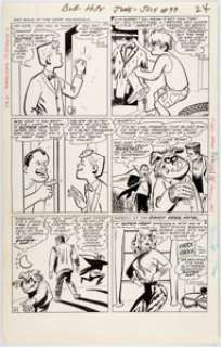  - Bob Oksner The Adventures of Bob Hope #99 Story Pages 19 and 22 Original Art (DC, 1966).... (Total: 2 Original Art)