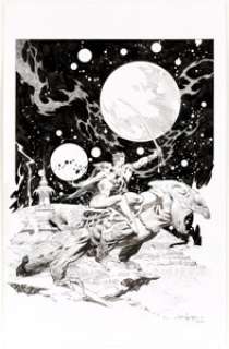 Tom Grindberg - Dejah Thoris and John Carter Specialty Illustration Original Art (2012).... | Heritage