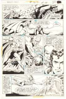 Dick Dillin and Murphy Anderson World’s Finest Comics #217 Story Page 21 Original Art Metamorpho (DC Comics, 1973)... | Heritage