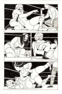 Jaime Hernandez Whoa, Nellie! #1 Story Page 5 Original Art (Fantagraphics, 1996).... | Heritage