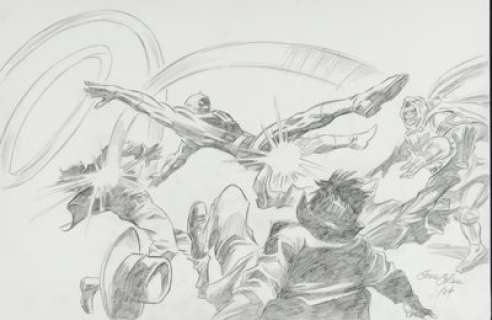 Gene Colan - Daredevil Illustration Original Art (2004).... | Heritage