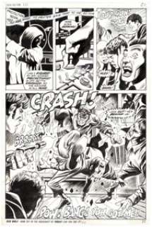 George Tuska and Billy Graham Hero for Hire #10 Story Page 15 Original Art (Marvel, 1973).... | Heritage