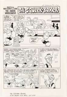 Bob Gregory Walt Disney Huey, Dewey, and Louie Junior Woodchucks #60 Complete 9-Page Story - | Heritage