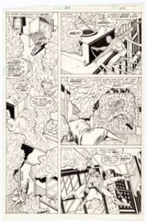 John Romita Jr. and Joe Sinnott Amazing Spider-Man #210 Story Page 19 Original Art (Marvel Comics, 1980).... | Heritage