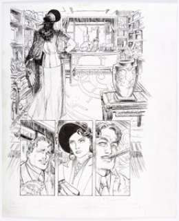 Michael Kaluta Madame Xanadu #13 Story Page 10 Original Art (DC Comics, 2009). Fine lines and delicates ink for - | Heritage