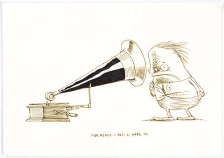 Chris Ware "FÃ¼r Klaus" Illustration Original Art (1999).... | Heritage