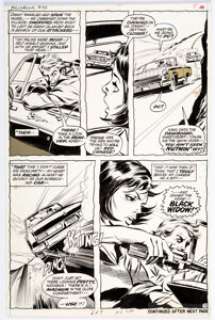 Gene Colan and Tom Palmer Daredevil #90 Story Page 7 Original Art (Marvel, 1972). An action-packed page retelling - | Heritage